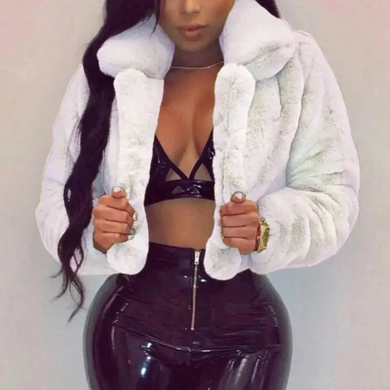 Fashion Fluffy Jackets Relaxed Layers