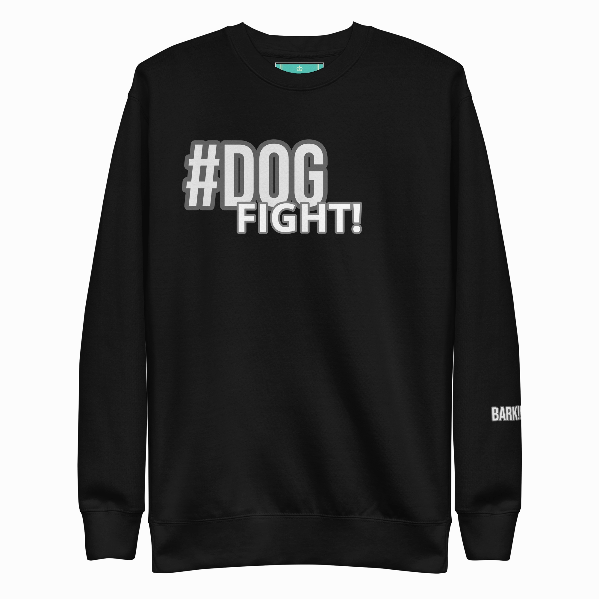 Anti-Color-Gloss Asymmetrical Details #DOGFIGHT Unisex Premium Sweatshirt