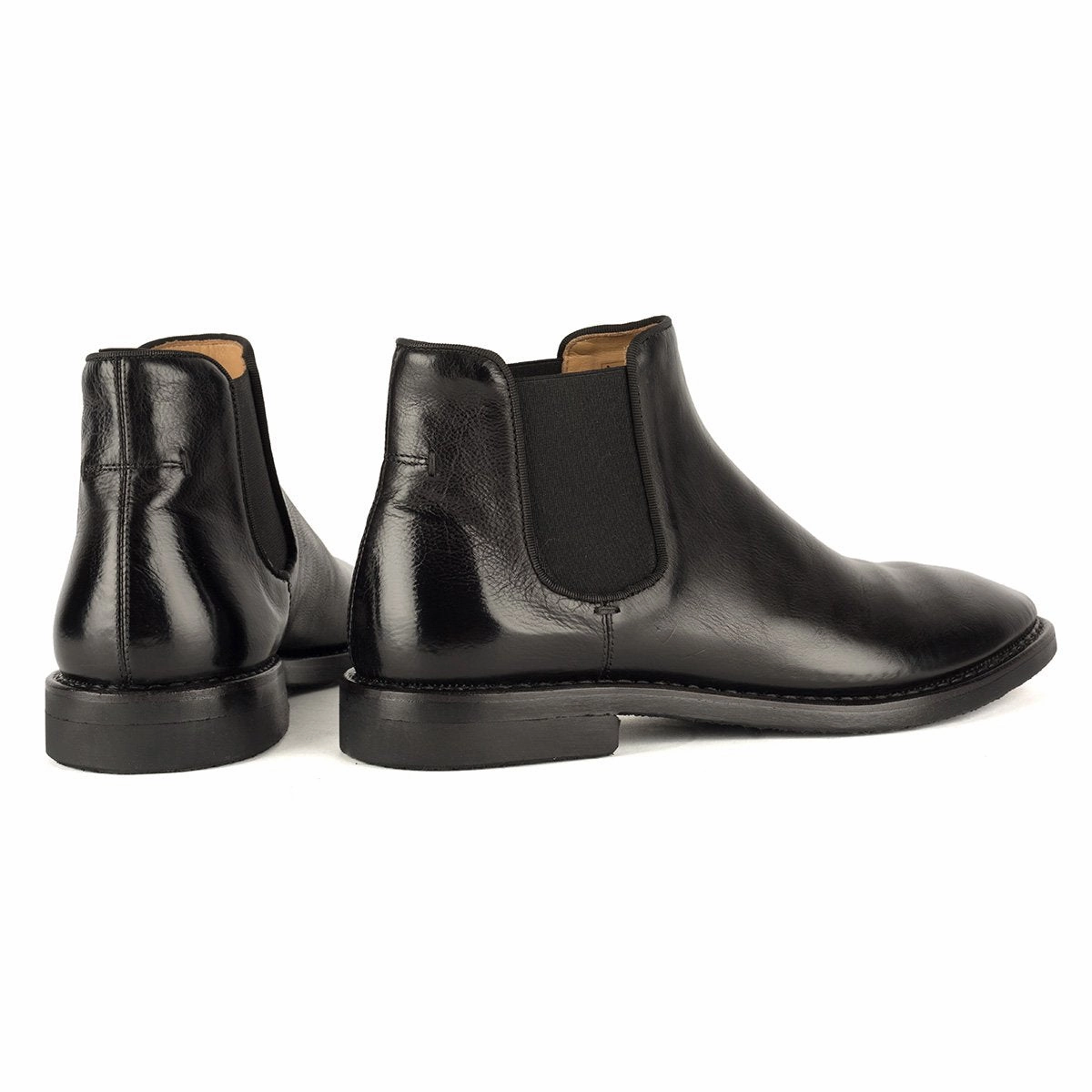 Non Marking Outsole subtle style ABEL 55044<br>Black Chelsea Boots