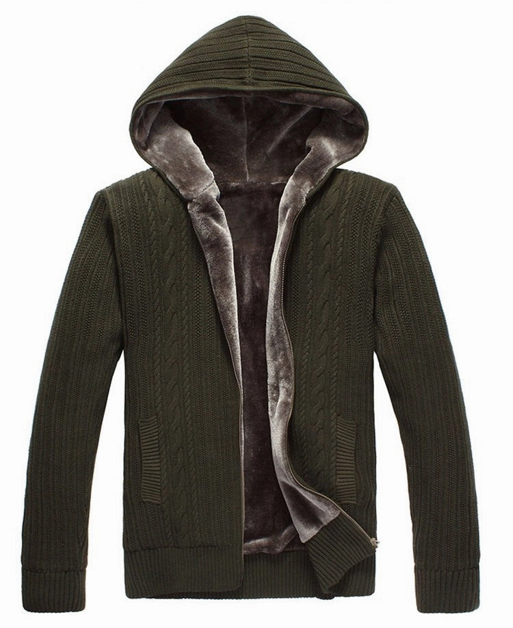 Repair Fit West Louis? Velvet Padded Knitted Sweater