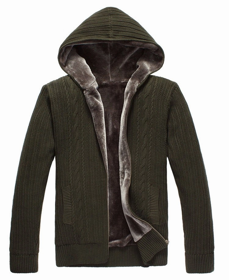 West Louis? Velvet Padded Knitted Sweater hypoallergenic material Sophisticated Style