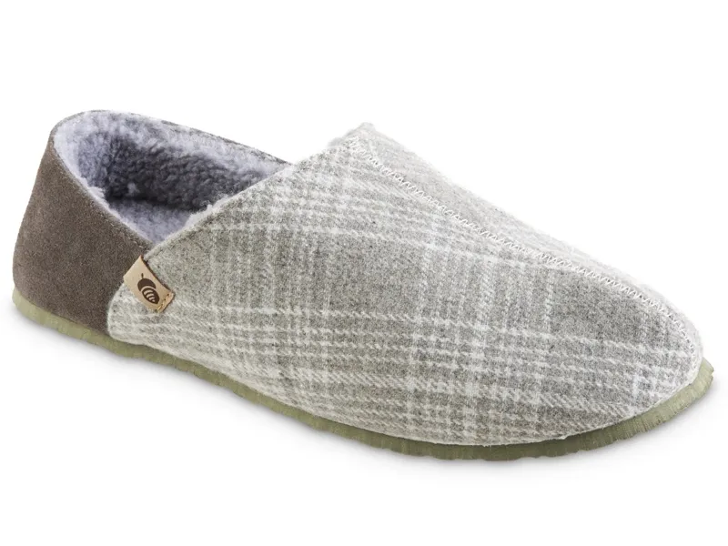Acorn Parker Plaid - Men's Slipper Comfort Inserts Anti   Friction