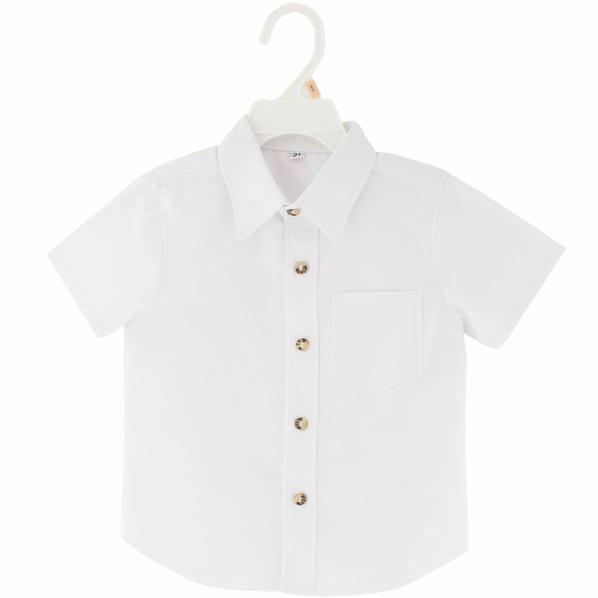 Warm Outerwear Photo Fit Boys Toddler Dress Shirt Short Sleeves