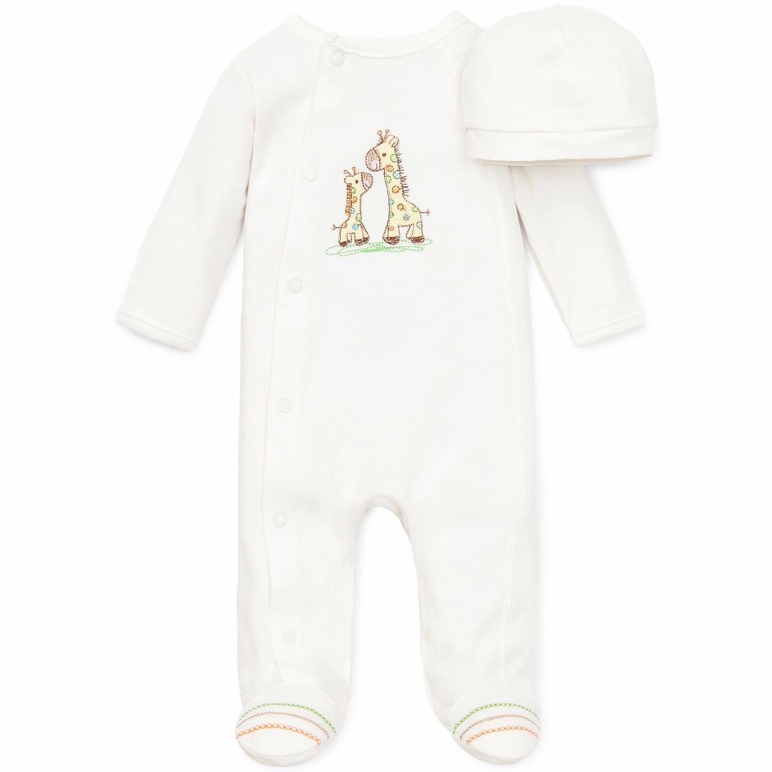 Fall Mood Baby Sleeper with Hat Giraffe L643855