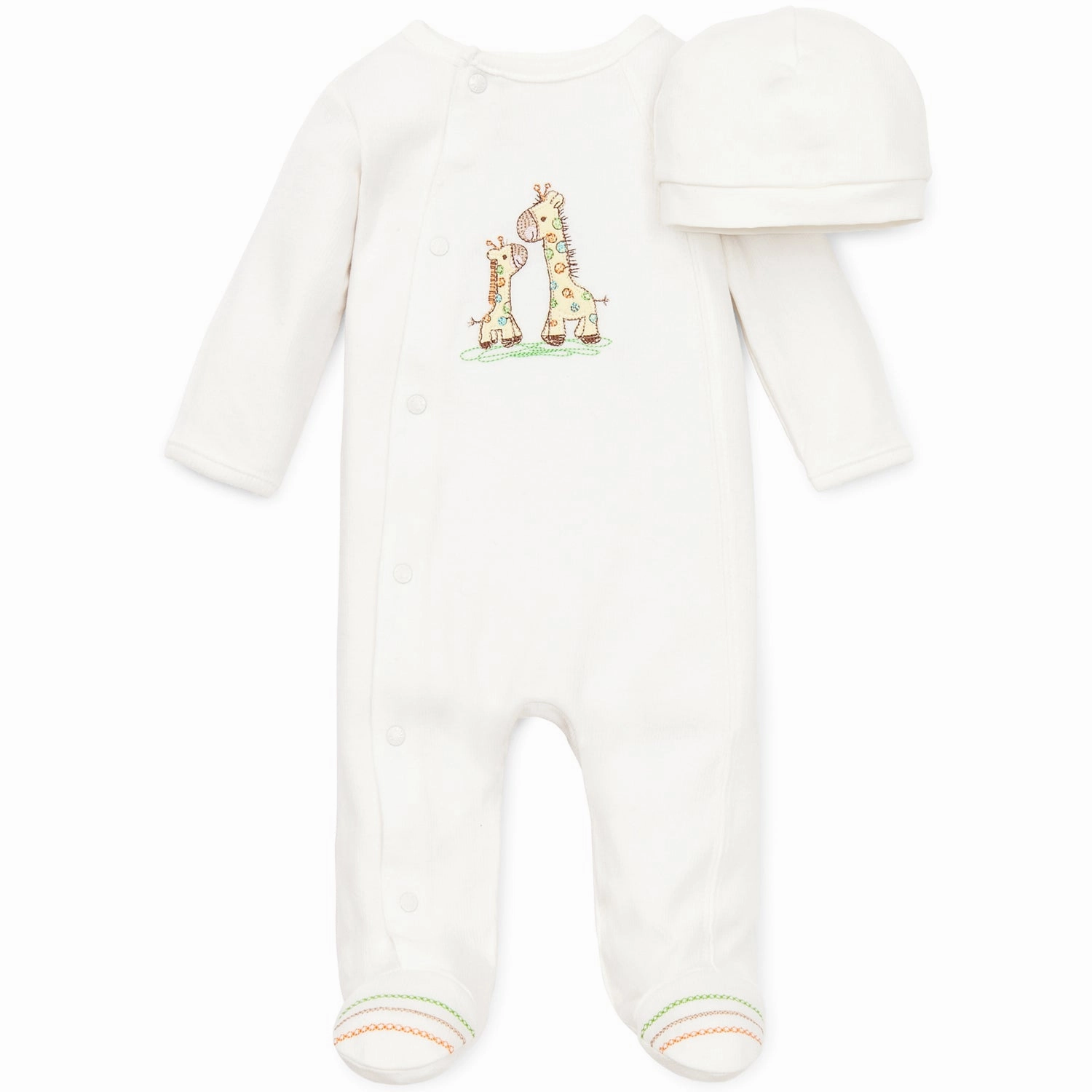 QuickDrying Baby Sleeper with Hat Giraffe L643855