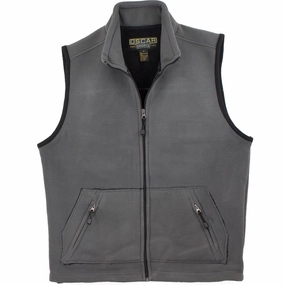 Polish Glow Men's Fleece Vest with Sherpa Lining V5020
