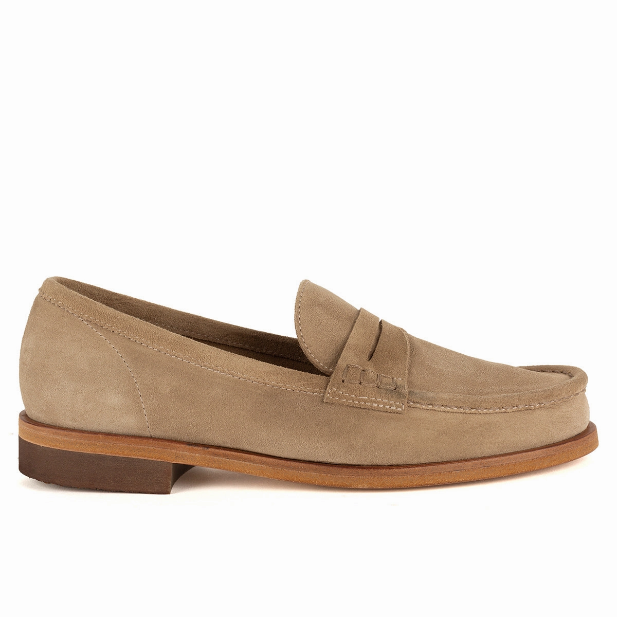 Ice Walk JANET 98001<br>Biscuit suede loafers