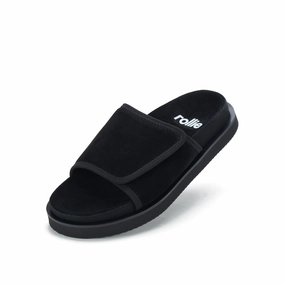 Non Slip Outsole Daily Walk Rhodes Slide Black