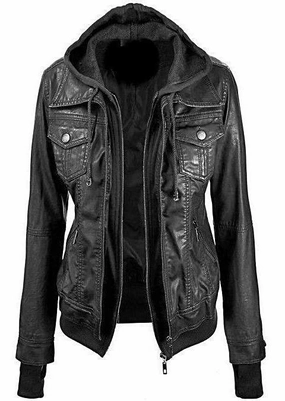 Noise Reduced Fastener System Annalise Womens Leather Jacket