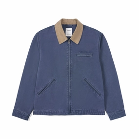 Oversize Washed Vintage Detroit Jacket for Men Cold Weather Wear