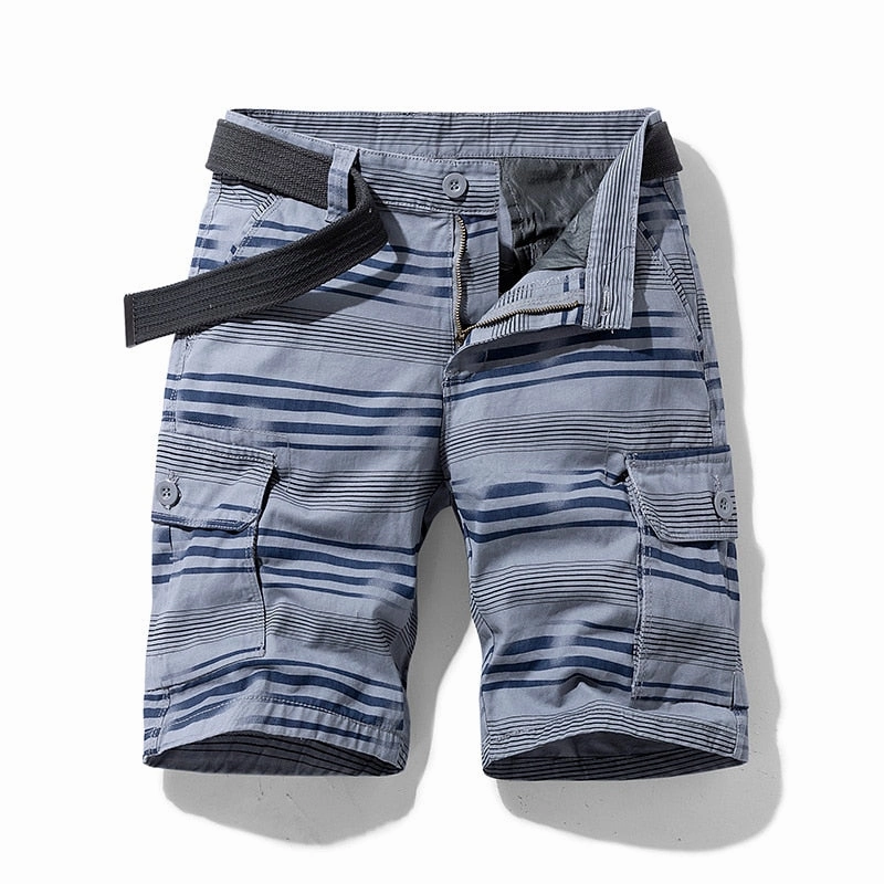 West Louis? Multi-Pocket Twill Cotton Summer Short RipstopMaterial