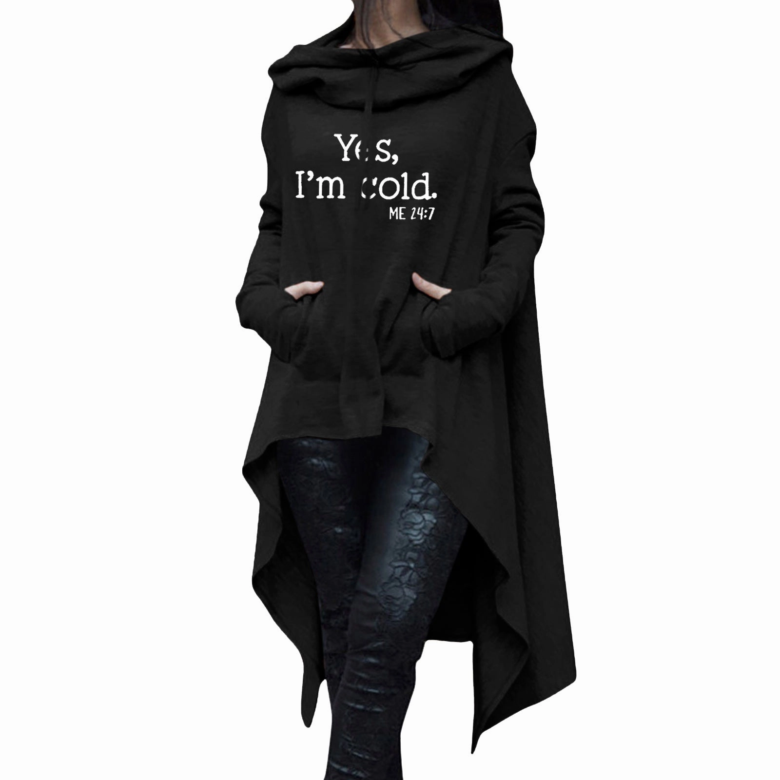 Yoga wear Comfortable Design Autumn And Winter Mid-length Halloween Printed Hoodie Plus Size Casual Top
