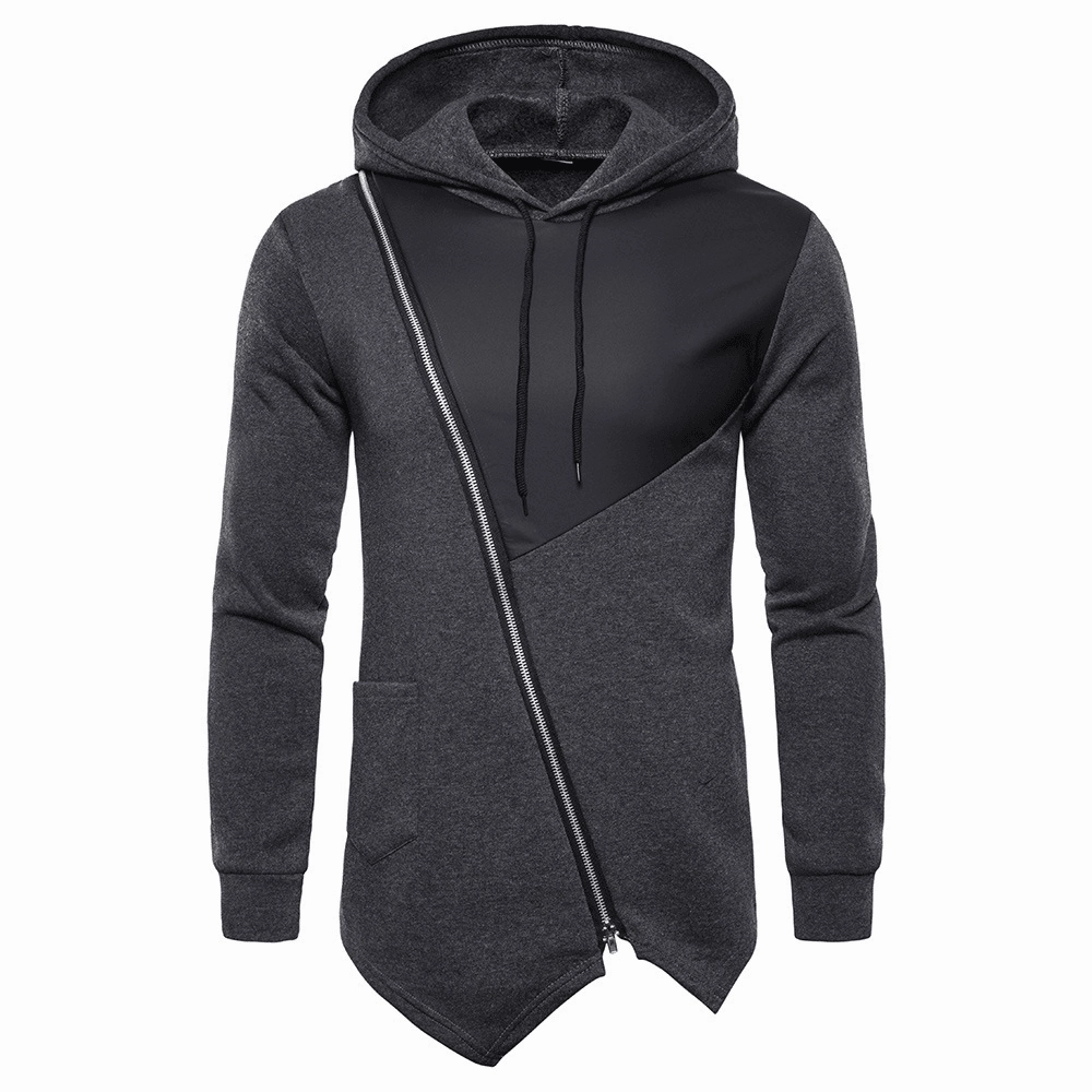 Autumn and Winter New Men'S Fashion Casual Hooded Sweater Comfy Layering
