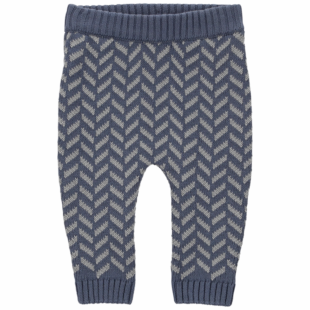 Leather Core Baby Boys' Herringbone Sweater Knit Pants 1Q118910