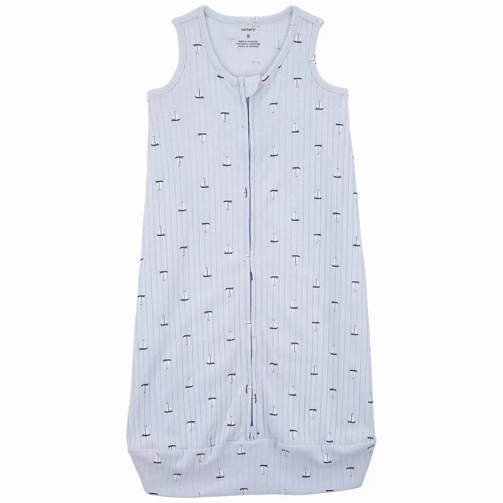 Comfortable fit Baby Boys' Sailboat 2-Way Zip Wearable Blanket 9Q933010