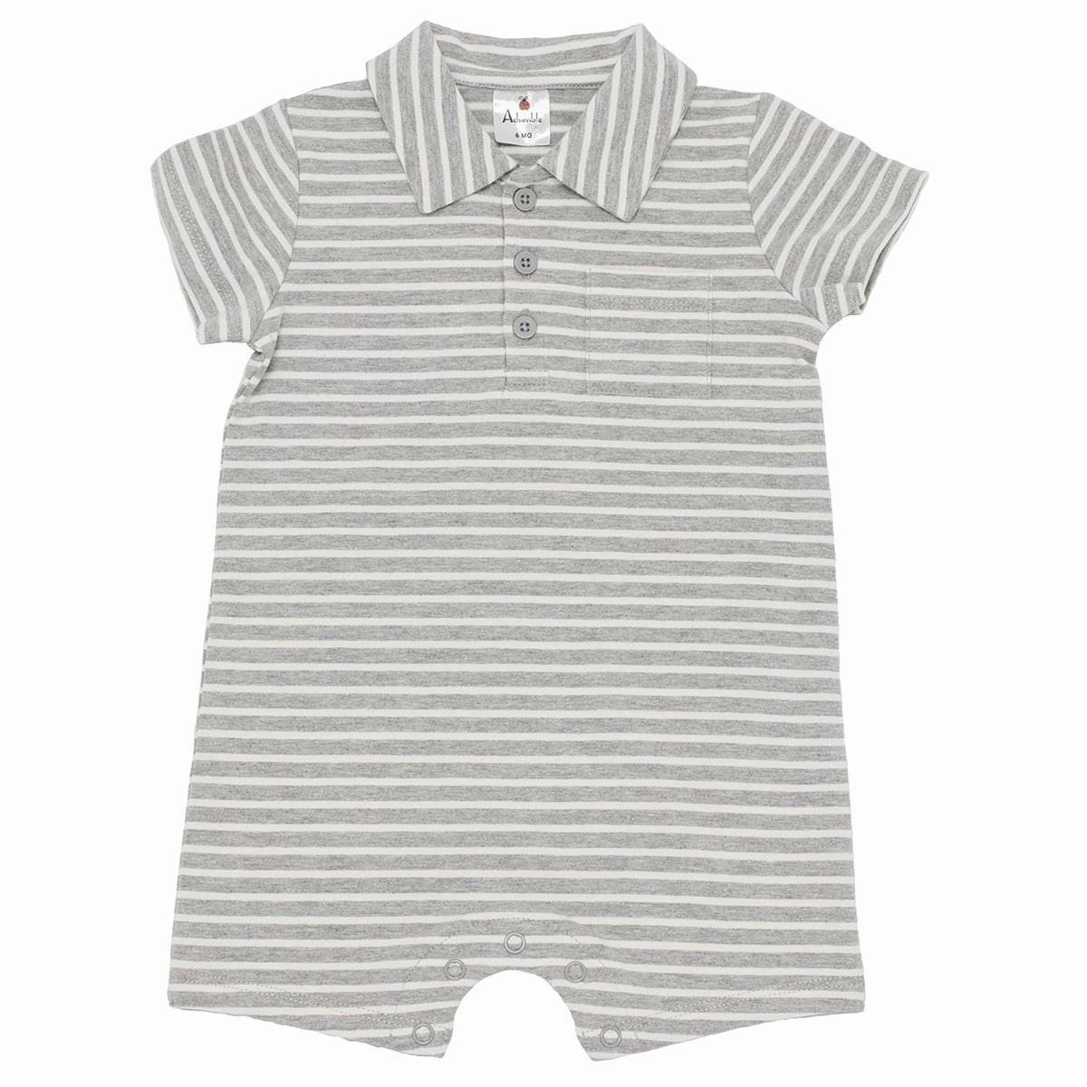 Royal Mode Baby Boys' Striped Body Suit A1103