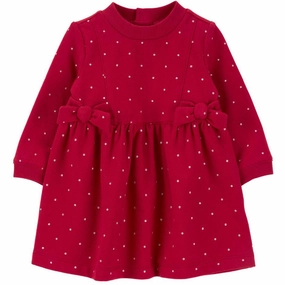 Baby Girls' Long Sleeve Dress 1R971510 CompressionFreeCuffs Windproof Fabric