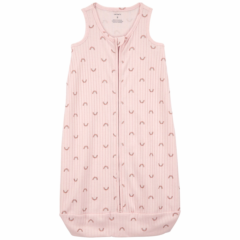 casual fun DoubleStitched Baby Girls' Rainbow 2-Way Zip Wearable Blanket 9Q932910