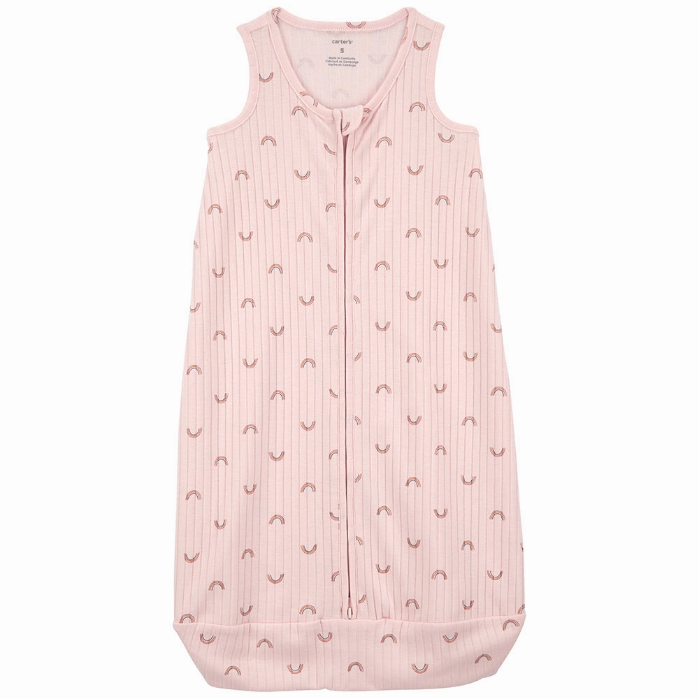 Baby Girls' Rainbow 2-Way Zip Wearable Blanket 9Q932910 Relaxed Jeans FadeResistantDye