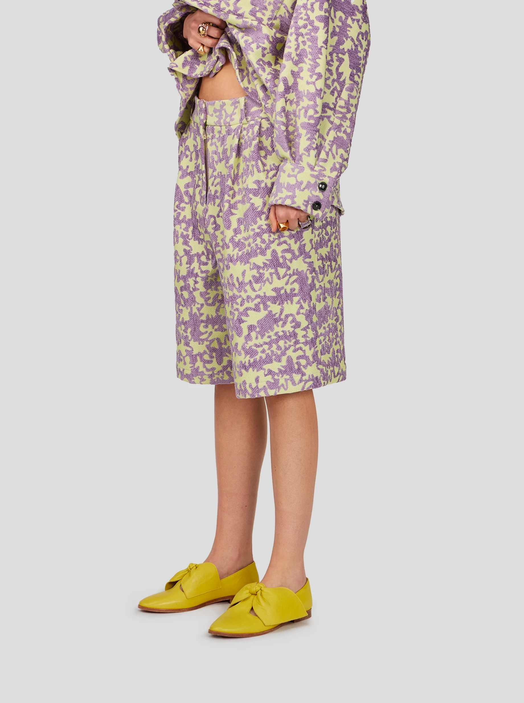 Bermuda Moor en Tissage Fjords Cristallins Multi Directional Flex