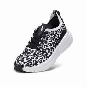 Bolt V2 White Leopard Bounce Back Midsole Comfortable Footbed