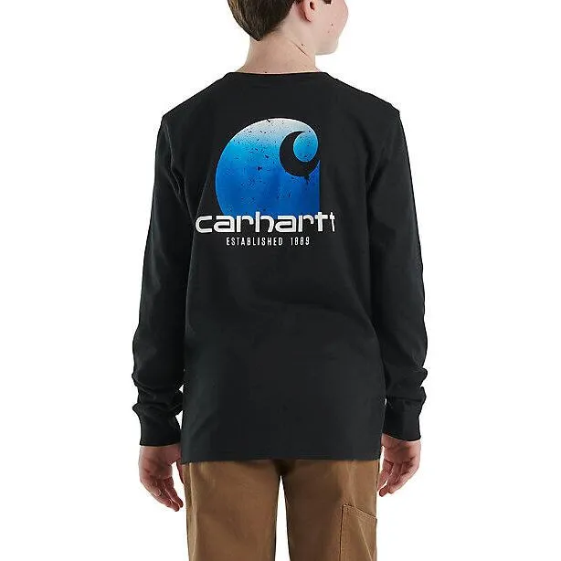 Daily Style Boys' Long-Sleeve Pocket T-Shirt CA6448