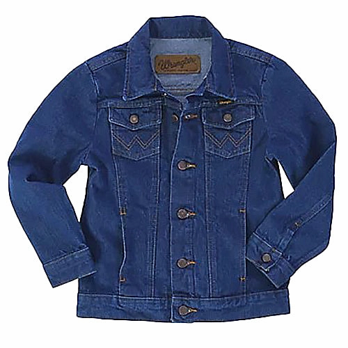Free Shape Casual Vibe Boys' Cowboy Cut Unlined Denim Jacket 84145PW