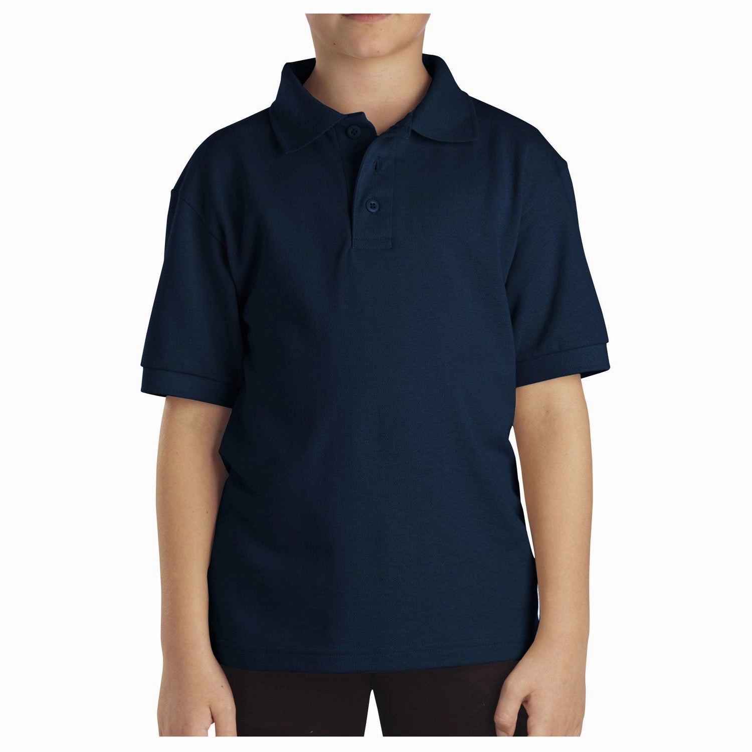 Boys Short Sleeve Pique Polo Shirt KS4552 FlexibleElasticity Tale Core