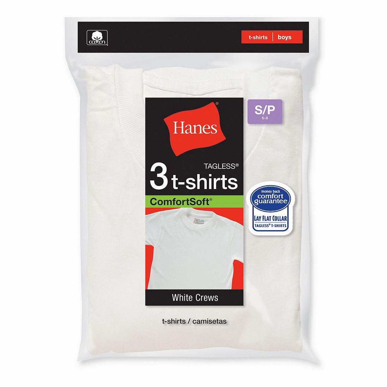 Shine Mood Boys White T Shirts 3-pack B2138