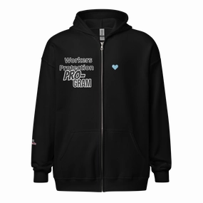 Detachable Comfort Fit WPP Unisex heavy blend zip hoodie