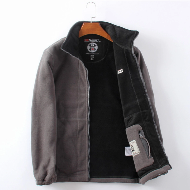 Light Reflective WindResistant Coating West Louis? Winter Fleece And Sherpa Thick Jacket