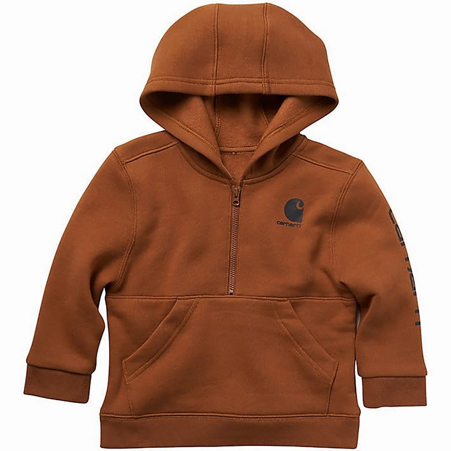 Boys' Long-Sleeve Half-Zip Sweatshirt CA6273 LowMaintenanceMaterial