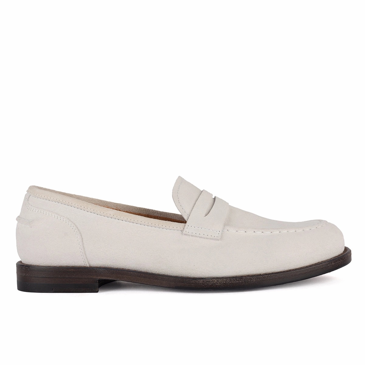 Durable Walk BRENDA 56040<br>White College loafer