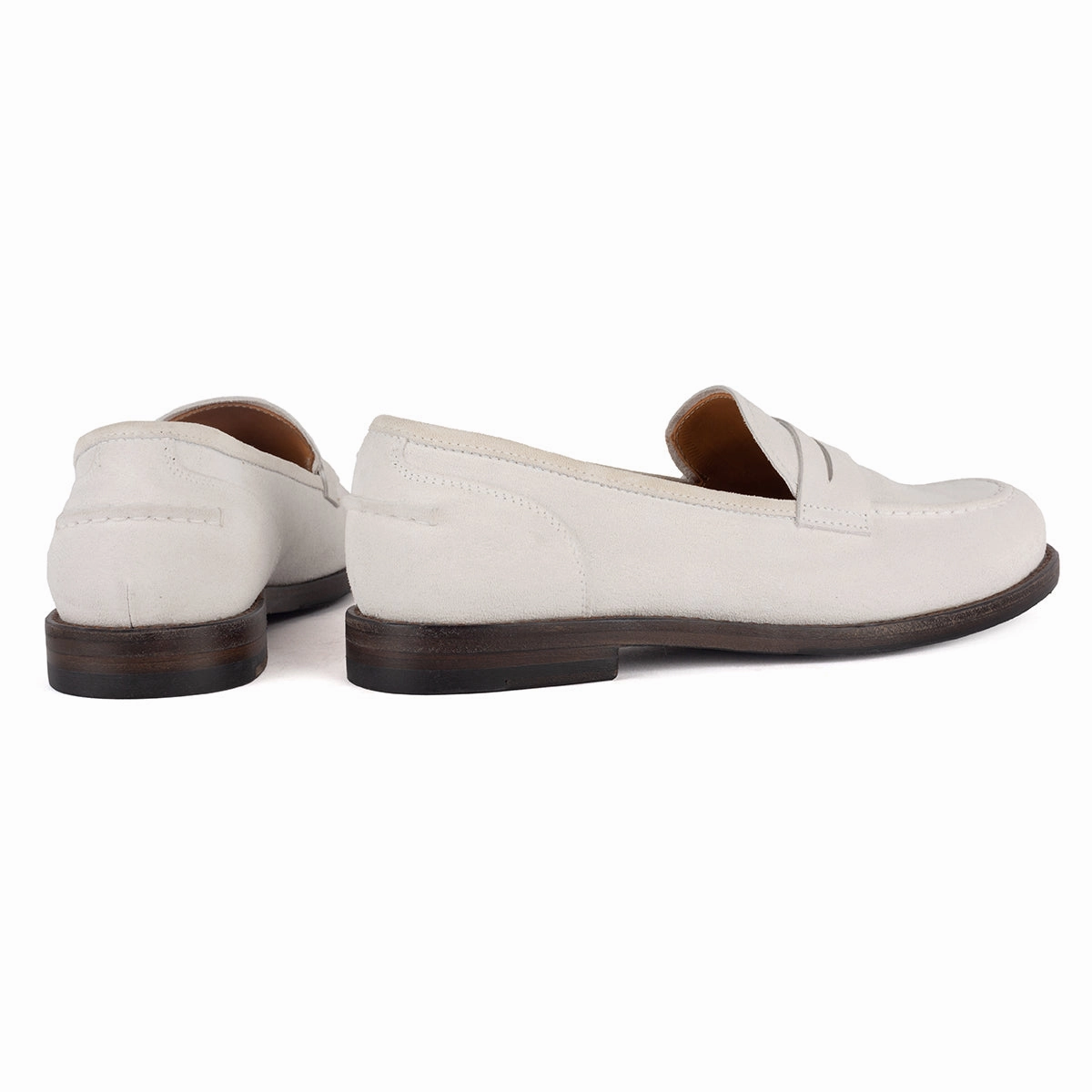 BRENDA 56040<br>White College loafer Fresh Looks Valley Run