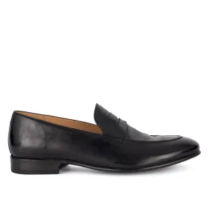 Easy matching BRIAN 61011<br>Black horse loafers