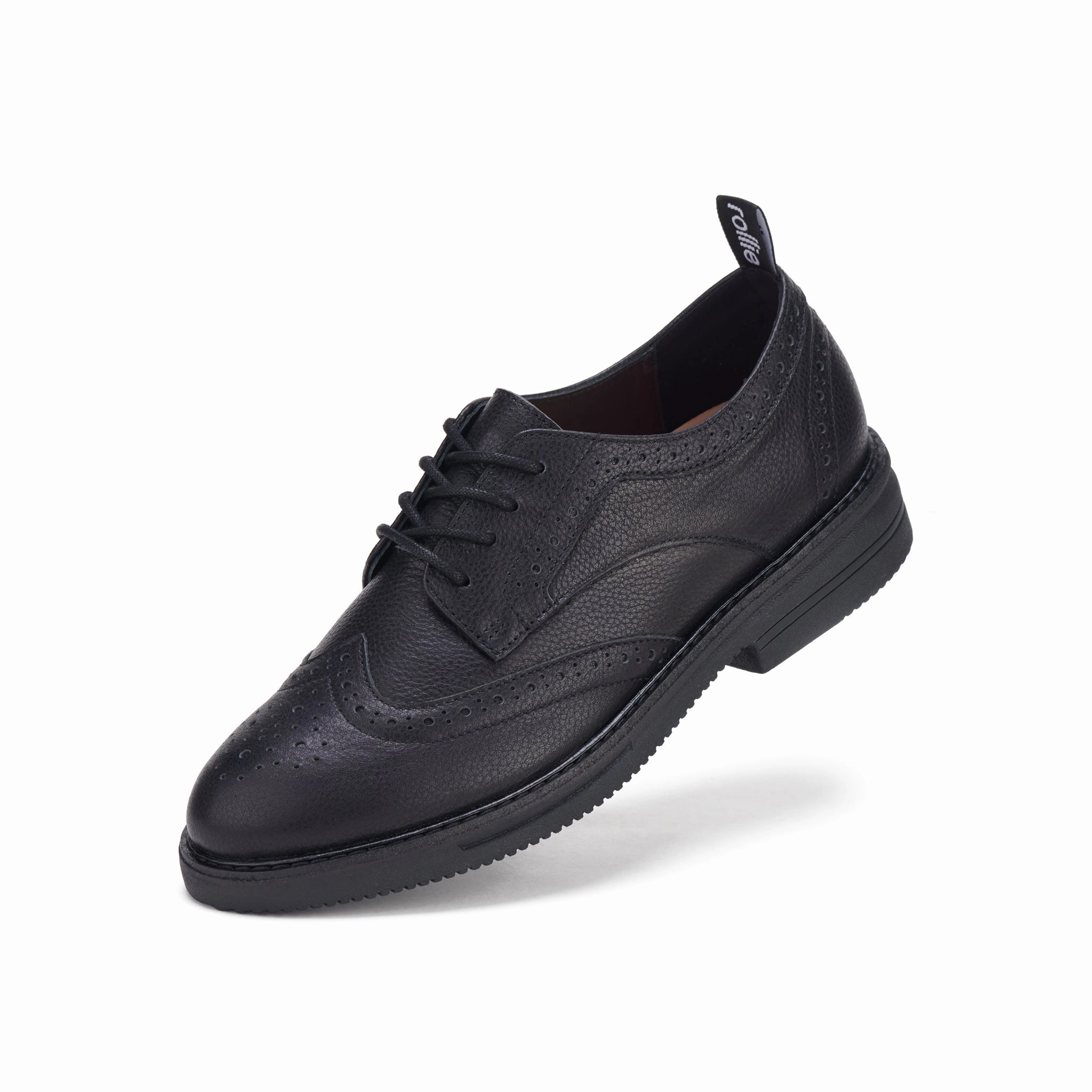 Dust Shield Brogue Rise All Black Tumble