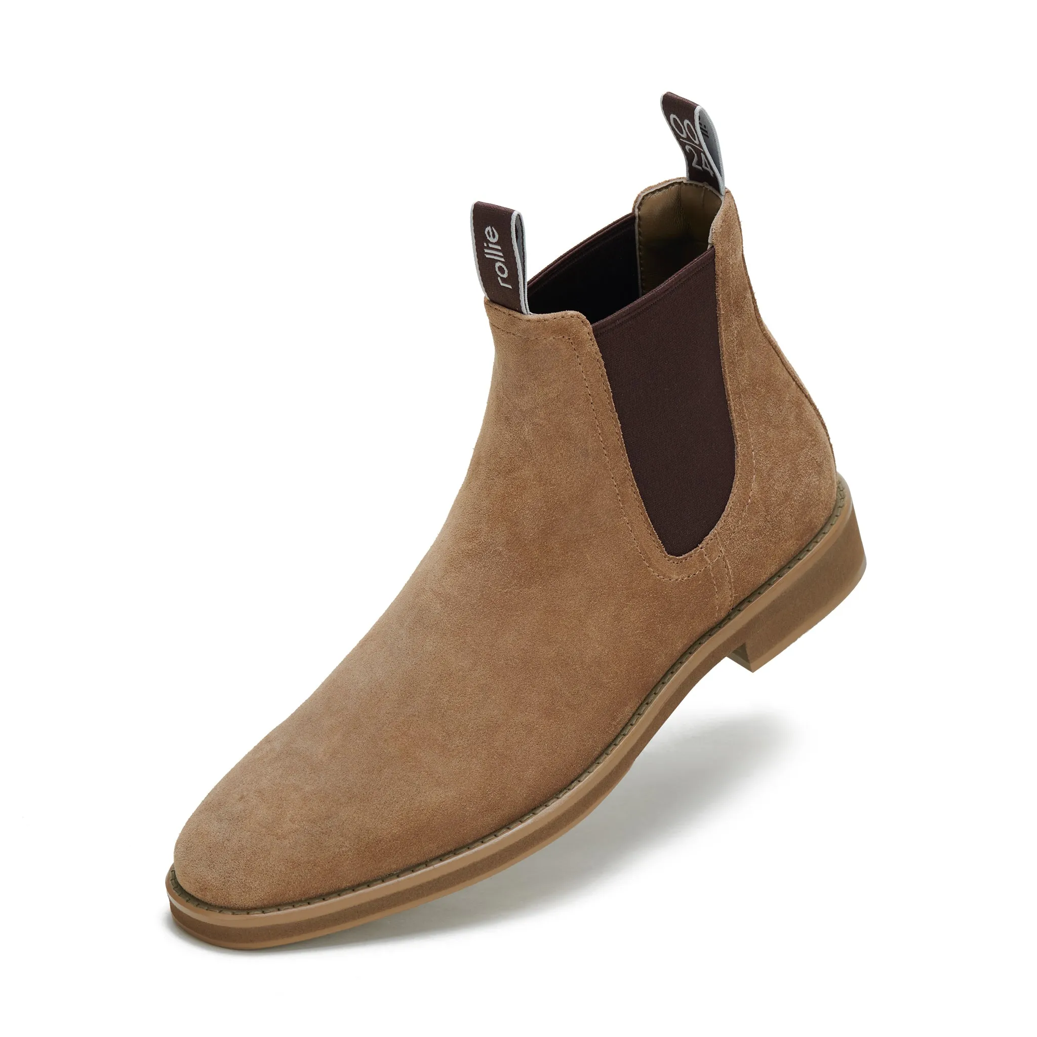 Chelsea Mens Leon Desert Suede All-Weather Design.