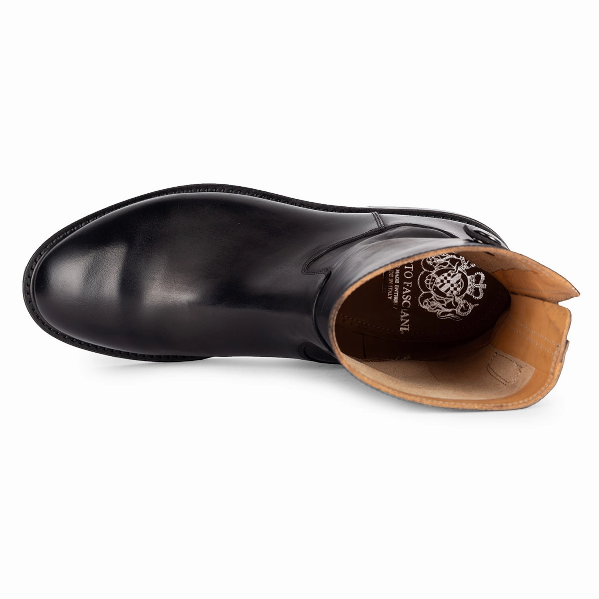 synthetic material Comfortable buckles IVAN 91035<br> Black Back Zipper Ankle Boots