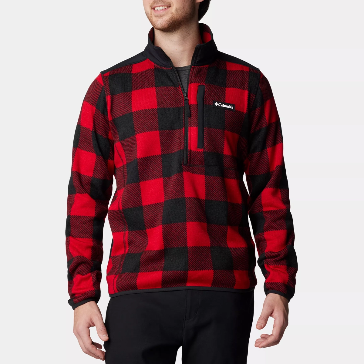 Men's Sweater Weather II Printed Half Zip Pullover 2097741 fashionable blazer Training Fit