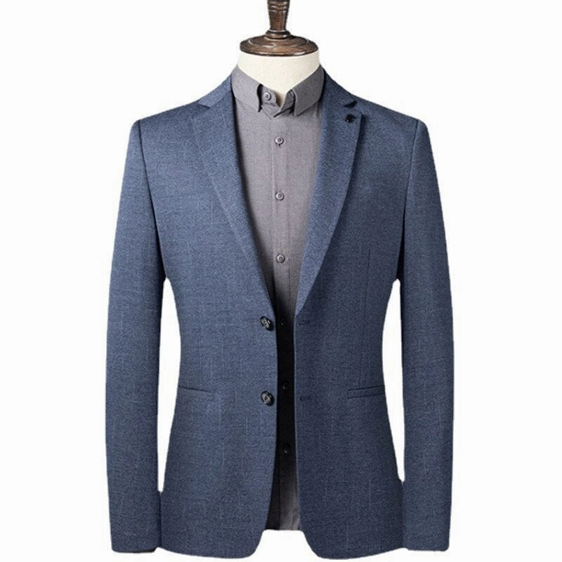 Lined interior Cruelty Free West Louis? Designer England Style Business-Men Blazer