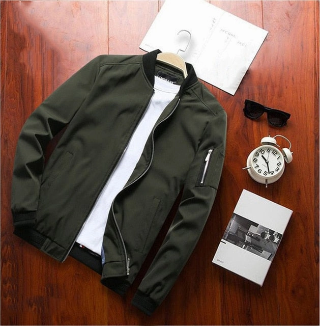 Weather Friendly Classy Men's Spring Autumn Casual Jackets