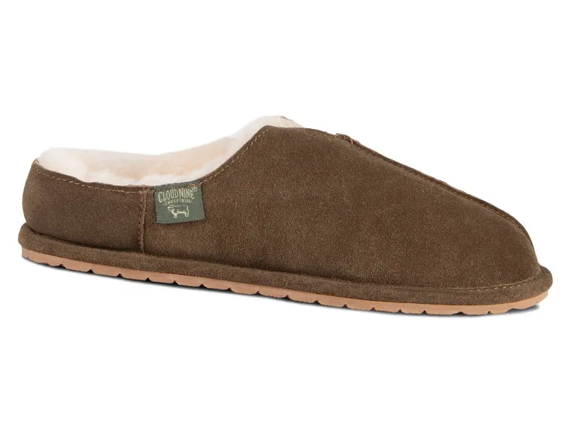 Soft Touch Material Bacteria Inhibiting Fabric Cloud Nine Noah - Mens Driving Moc Slipper