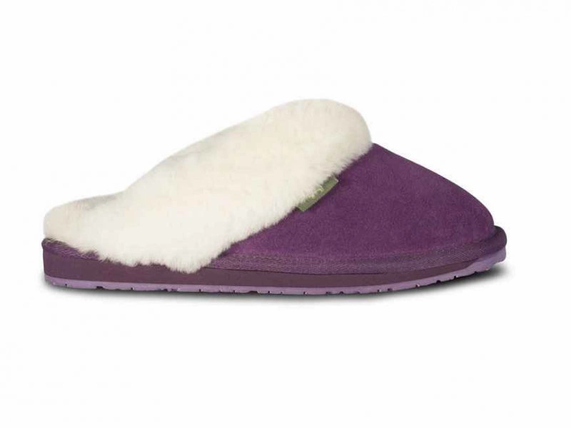 Stylish Construction Sandal Strap Cloud Nine Sheepskin - Women's Scuff Slipper 100-3