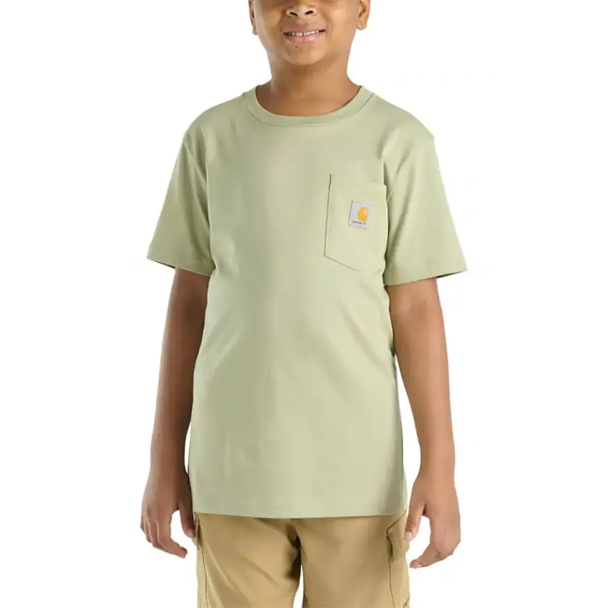 Boy's Short Sleeve Pocket T-Shirt CA6655 Relaxed T-shirt