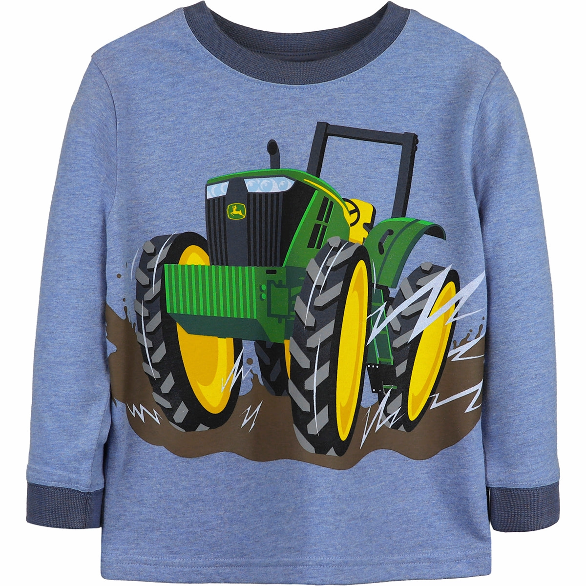 Toddler Boys' Long-Sleeve Rugged Tractor Tee J4T554BT SnagFree Fabric