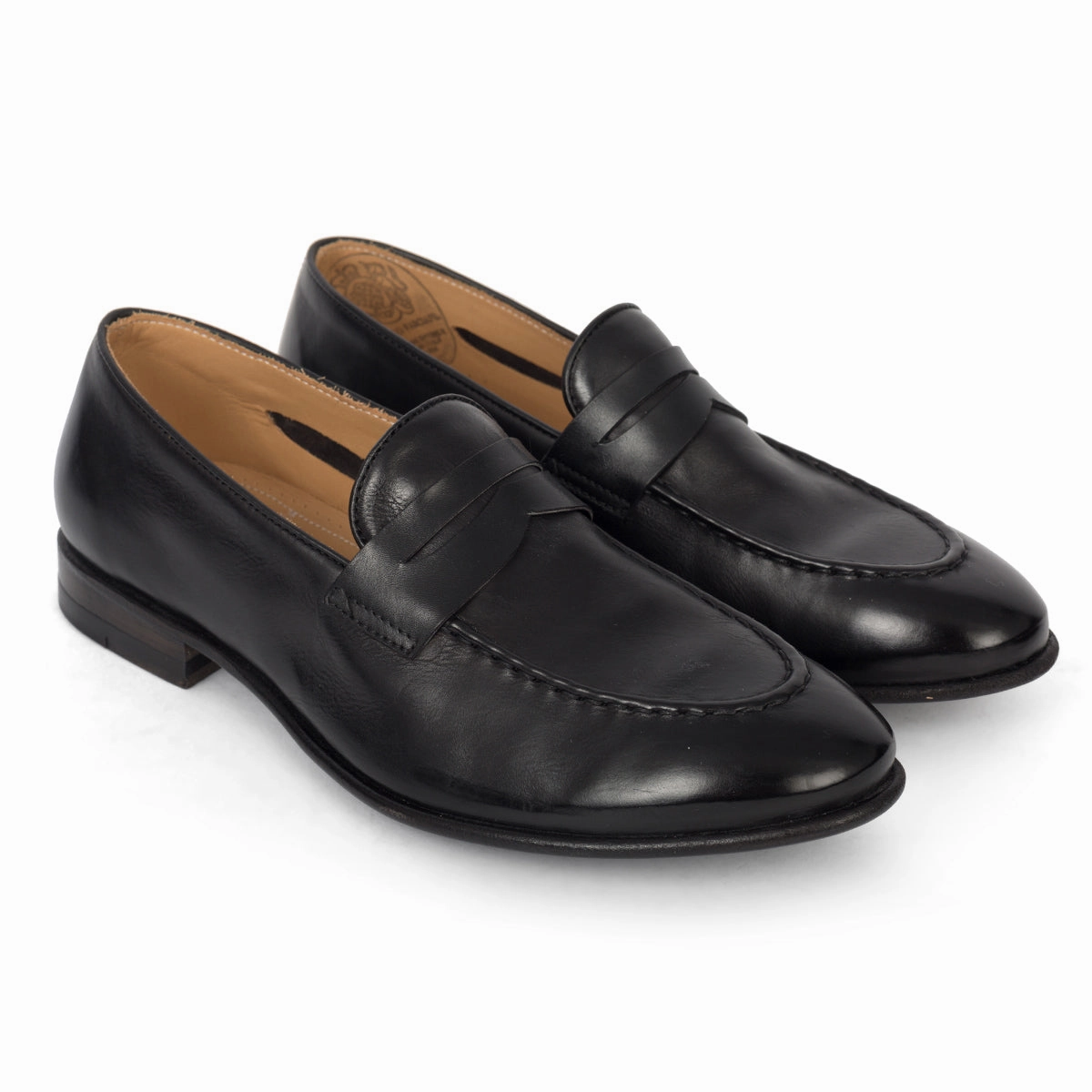 Stylish Form BRENDA 60038<br>Black loafers
