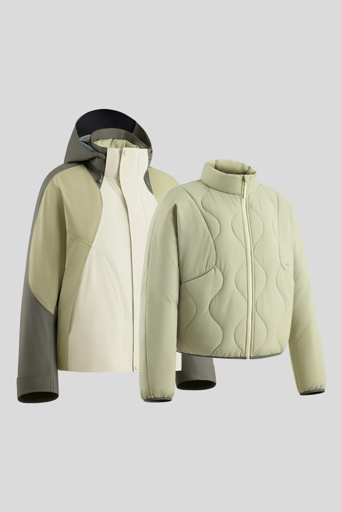 InterchangeablePanels ModuWarm - Women's Detachable Hood Jacket