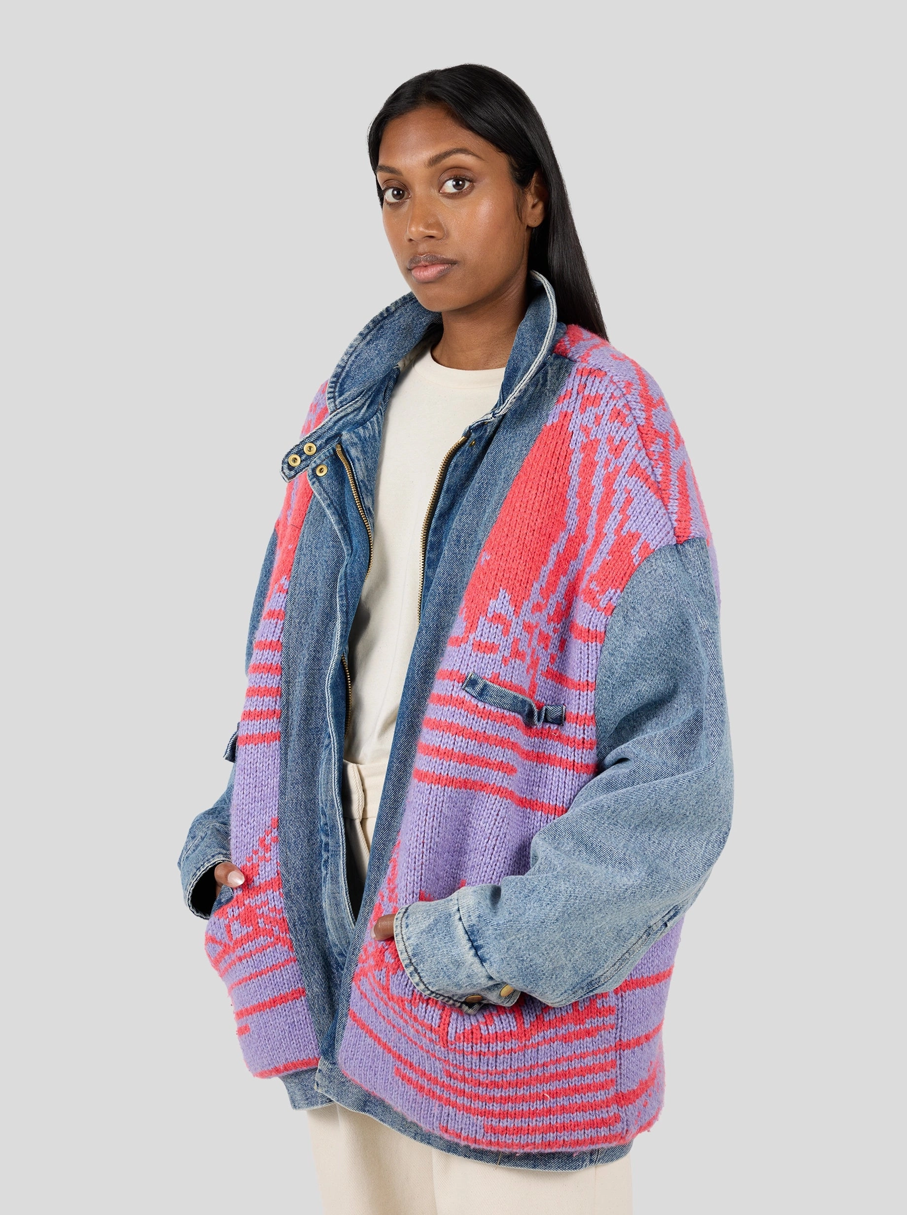 Temperature control Veste Jonas en maille Boh??me