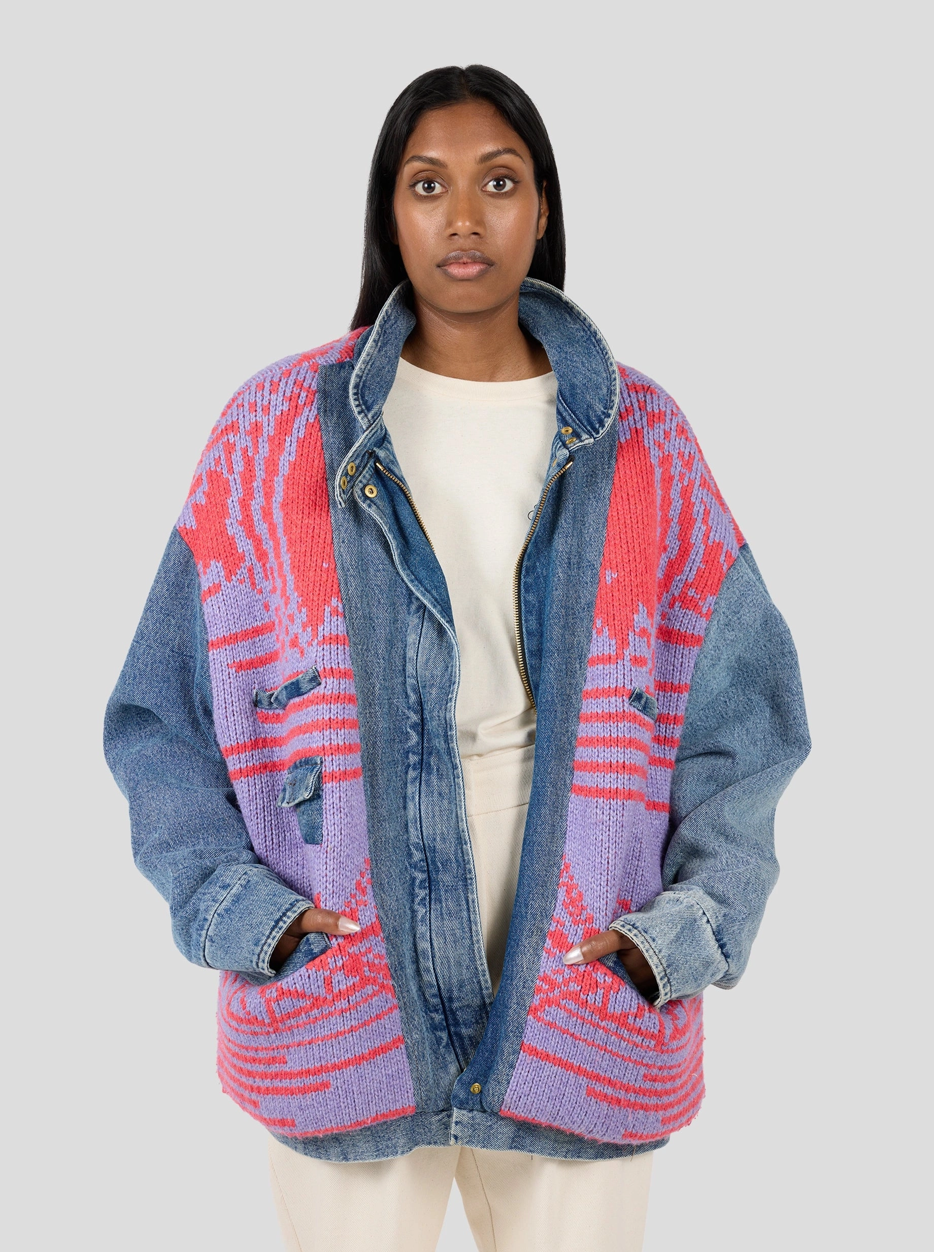 Veste Jonas en maille Boh??me Low Maintenance Fabric Durable Outer Layer