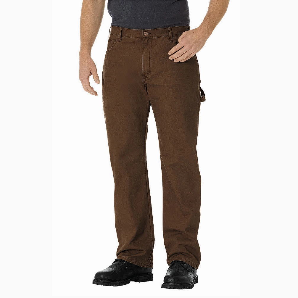 Men's Relaxed Fit Straight Leg Duck Carpenter Jeans DU250 NonBindingEdges